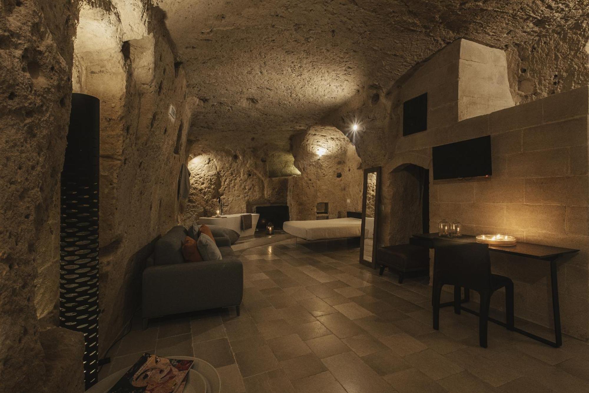 Aque Cave Hotel Matera Exterior photo